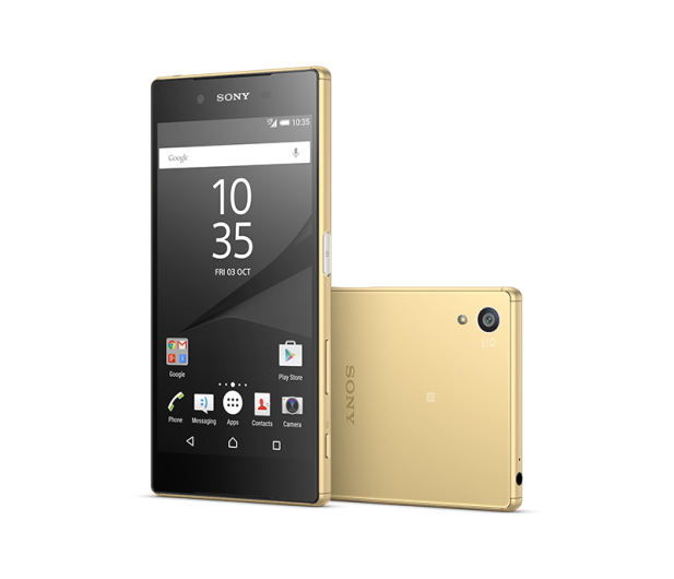 Sony Xperia Z5 Dual SIM złoty + stacja ładująca DK52 - 263099 - zdjęcie